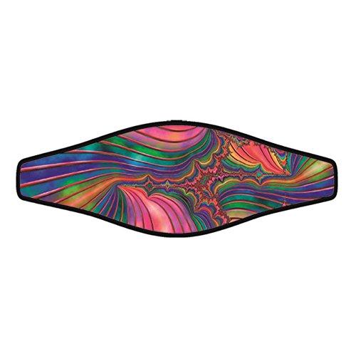 Innovative Scuba Concepts Scuba Diving Mask Strap Wrapper Psychedelic