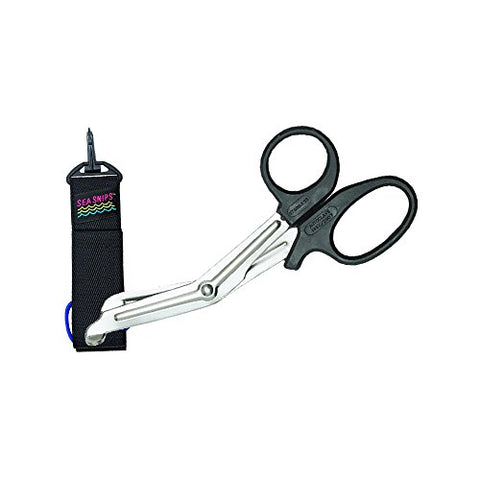 Innovative New Mini Sea Snips Safety and Rescue Scuba Diver EMT Scissors Shears with Sheath