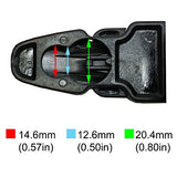 Scuba Choice Scuba Diving Fin Spring Heel Strap with Quick Release Buckles