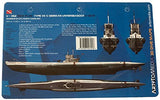 Innovative Scuba New Art to Media Underwater Waterproof 3D Dive Site Map - U352 Deck Off of North Carolina (8.5 x 5.5 Inches) (21.6 x 15cm)/LID