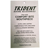 Trident Comfort Bite Mouth Piece with Roof of Mouth Bridge and Rolled Edges