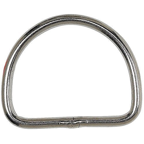 Hollis New 2" Diameter Stainless Steel D-Ring