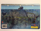Innovative Scuba New Art to Media Underwater Waterproof 3D Dive Site Map - Randy's Gazebo in Little Cayman, Cayman Islands (8.5 x 5.5 Inches) (21.6 x 15cm)/LID