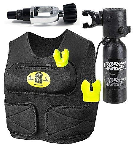 Spare Air Xtreme 1.7.cu. Sports Back Up Air Supply With Refill Adapter