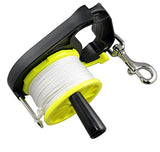 Typhoon New Scuba Diving, Cave, Tec, Wreck Rachet Reel with 150' of Braided Nylon Line