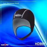 New ScubaMax 1mm Metalite Neoprene Beanie Hood for all Watersports (Medium)