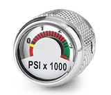Spare Air Screw in Dial Pressure Gauge