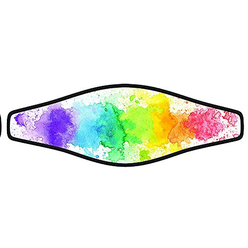 Innovative Scuba Concepts Scuba Diving Mask Strap Wrapper Water Colors