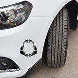 Deep Sea Fossils Scuba Diving Vinyl Decal Car Sticker with Megalodon Shark Jaw - 7.90" x 7.76"