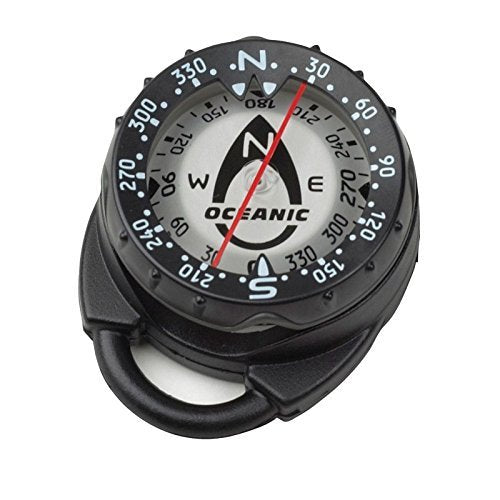 Oceanic New Clip Mount Swiv Scuba Diving Compass