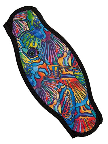 Innovative Scuba Concepts Strap Wrapper Neoprene Mask Strap Cover - Fish School