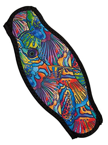 Innovative Scuba Concepts Strap Wrapper Neoprene Mask Strap Cover - Fish School