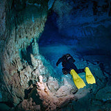 Hollis F-1 LT Scuba Fins- Yellow