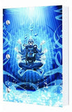 Dive Logz New Deeply Cool Dive Log Featuring Unique, Original Artwork, UV-Coating, and 50 Easy-to-Use Log Pages - Bubble Diver