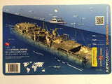 Innovative Scuba Concepts New Art to Media Underwater Waterproof 3D Dive Site Map - Spiegel Groove in Key Largo, Florida (8.5 x 5.5 Inches) (21.6 x 15cm)