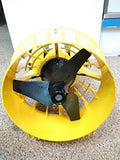Apollo Dacor AV-1 U/W Diver Propulsion Vehicle DPV Scooter with Charger and New 12 Volt Battery