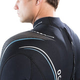 Oceanic New Men's Pioneer 3/2mm Jumpsuit with Lavaskin, Oceanspan Neoprene, Liquid Seams, Skin-in Seals, and Spandura (Size Medium)