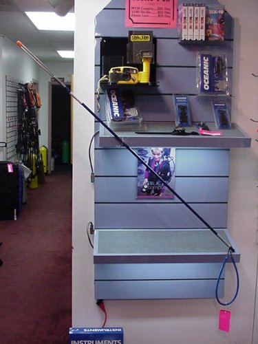 Trident New 5' Fiberglass PoleSpear with Stainless Steel Paralyzer Tip