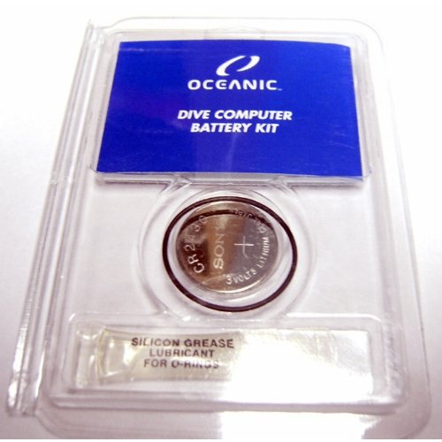 New Oceanic Battery Kit for the Atom, Atom 2.0, Atom 3.0, Atom 3.1, GEO & GEO 2.0 Scuba Diving Computer Watch