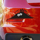 TopSpeed Vinyl Decal Car Sticker with Big Monster Eyes - 7.48" x 2.76"