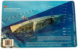 Innovative Scuba Concepts New Art to Media Underwater Waterproof 3D Dive Site Map - SS President Coolidge in Vanuatu (8.5 x 5.5 Inches) (21.6 x 15cm)/RFA