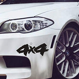 TopSpeed 4X4 Vinyl Decal Car Sticker - 5.31" x 2.17"