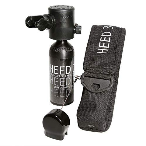 Spare Air New Heed3 Helicopter Emergency Egress Device for Pilots
