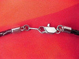 New Silver Pewter Megalodon Shark Jaw Necklace with Diver Down Flag and Prehistoric Megalodon Fossil Shark Tooth