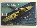 Innovative Scuba New Art to Media Underwater Waterproof 3D Dive Site Map - Ancient Mariner in Fort Lauderdale, Florida (8.5 x 5.5 Inches) (21.6 x 15cm)/LID