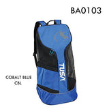 TUSA Dive Gear Roller Duffle Bag in Black w Mesh Backpack Cobalt Blue CBL & DiveCatalog's Sticker