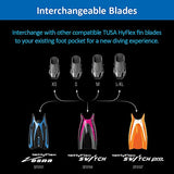 TUSA SF-0107 Hyflex Switch Pro Scuba Diving Fins