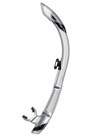 Atomic Aquatics SV2 Flex Dive Snorkel -Clear / Black