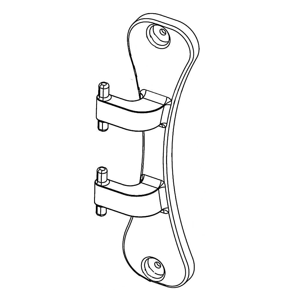 Samsung DC61-03203A Washer Door Hinge