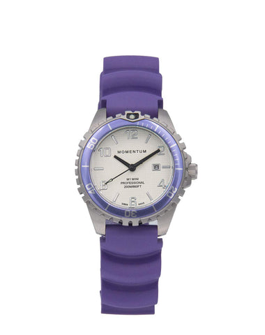 Momentum Women's M1 Mini Sports Watch | 200m/660ft Water Resistant | Stainless Steel Case | Color Options