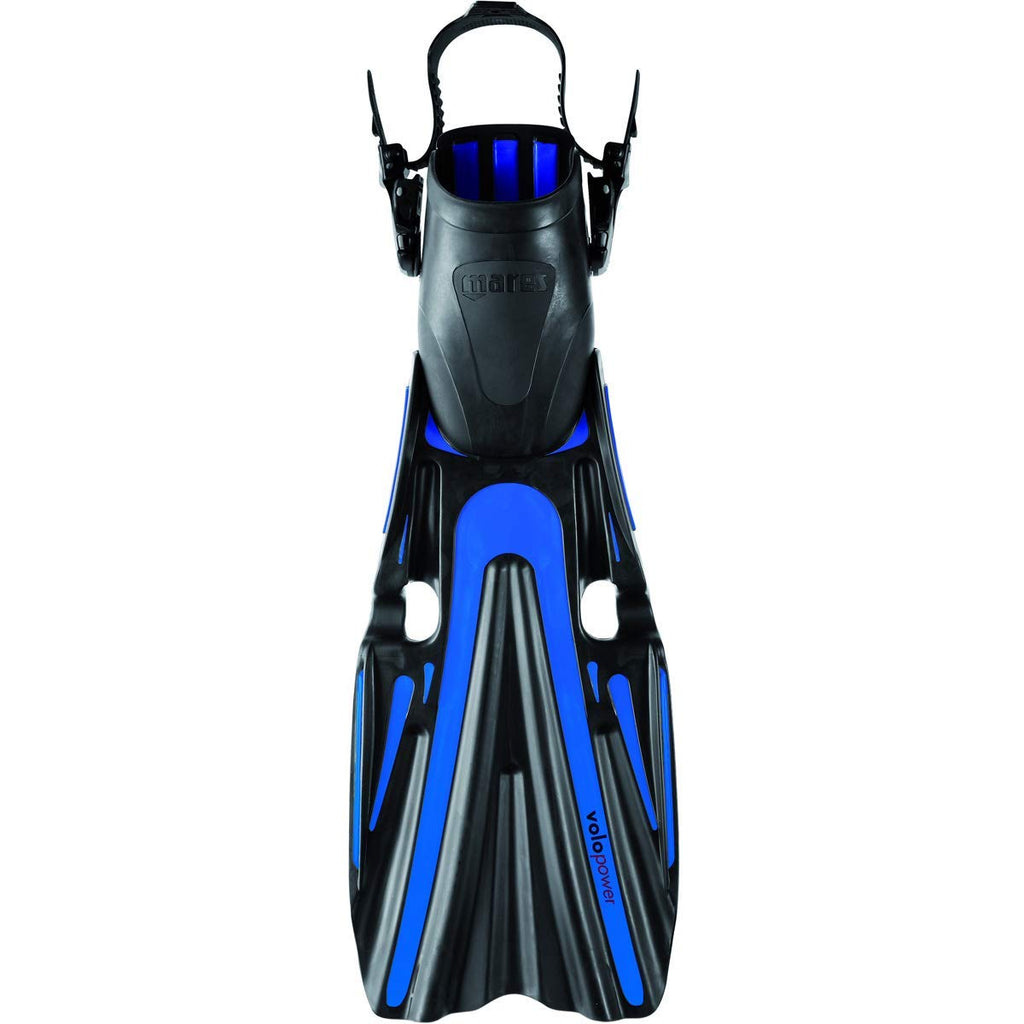 Mares Volo Power Dive Fins - Swim Fins Blue Small