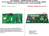 GLOB PRO SOLUTIONS 8546219 Compatible with Kenm. Whirl. May. Dryer Control Board WP8546219 Rev A B C D E F G, PS11746365, EAP11746365