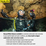 SeaLife Micro 3.0 64GB, 16mp, 4K Underwater Camera for Underwater Photography and Video, Easy Set-up, Wireless Transfer; Includes case, Wrist Strap