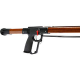 AB Biller 24in Snubnose Speargun- Mahogany for Scuba Diving and Spearfishing