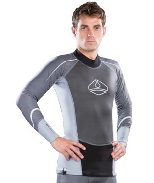 New Men's LavaCore Extreme Long Sleeve Shirt (2X-Large) with Merino, Polytherm, & Neoprene Panels for Scuba Diving, Surfing, Kayaking, Rafting, Paddling & Many Other WaterSports