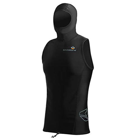 Lavacore New Men's Trilaminate Polytherm Hooded Vest for Extreme Watersports (Size X-Large)