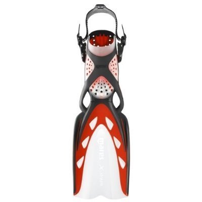 Mares New X-Stream Scuba Diving Fins - Red (Size Small)/FBM