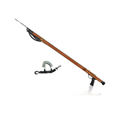 JBL Elite Woody Magnum Wood Underwater Speargun 6W46E w/ free Coil Lanyard by DiveCatalog