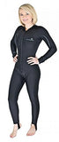 for Curvier Women of Average Height - New Women's LavaCore Trilaminate Polytherm Full Jumpsuit for Extreme Watersports (Size Large W)