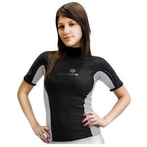 New Women's LavaCore Trilaminate Polytherm Short Sleeve Shirt (X-Large) for Extreme Watersports