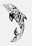 Scuba Diving Vinyl Decal Car and Motorcycle Sticker with Tribal Dolphin - 6.06" x 3.86"