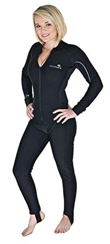 New Women's LavaCore Trilaminate Polytherm Full Jumpsuit (Medium) with Front Zipper for Extreme Watersports