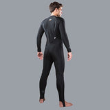 New Men's LavaCore Trilaminate Polytherm Full Jumpsuit (2X-Large) with Front Zipper for Extreme Watersports