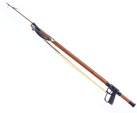 AB Biller Teak Floridian 48 Special Wood Spear Gun - Teak 48 inch for Spearfishing, Freediving or Scuba