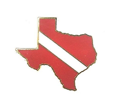 Trident New Collectable Texas State Scuba Diving Hat & Lapel Pin