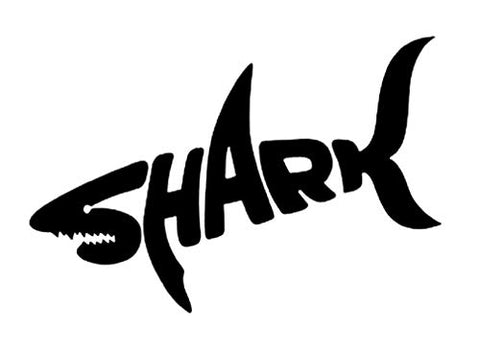 Scuba Diving Vinyl Decal Car and Motorcycle Sticker with Great White Megalodon Shark - 5.91" x 2.95"